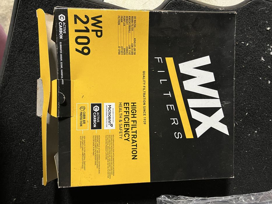 WIX WP2109 Фильтр салона угольный Mazda 3, 6, CX5