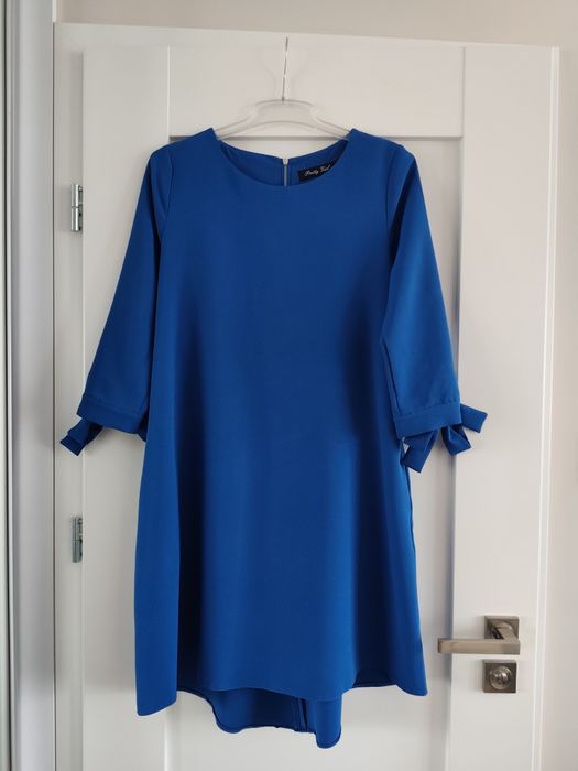 Niebieska sukienka Pretty Girl