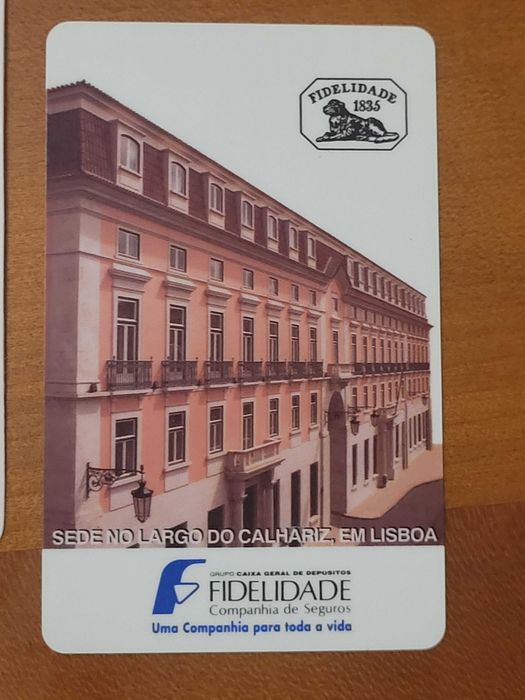 25 Calendários de Bolso - Seguradoras