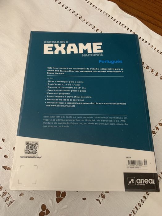 Livro preparar para o exame nacional Português 12º ano