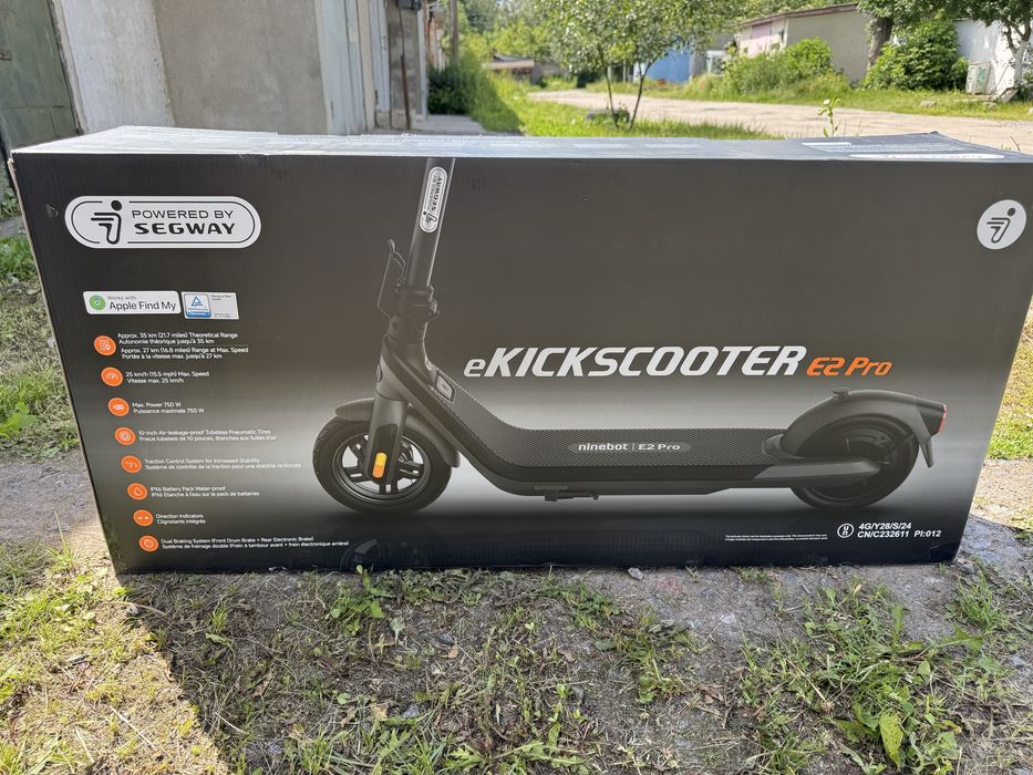 Електросамокат ninebot E2 pro