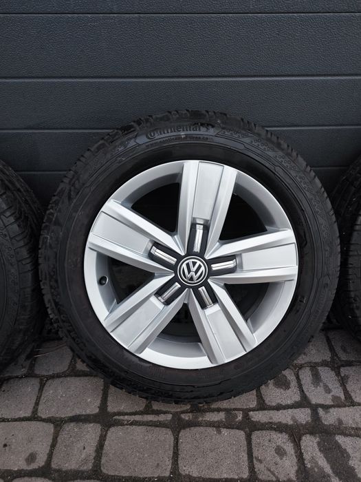 Koła alu 5x120 17" VW T5 J7 ET55 Continental