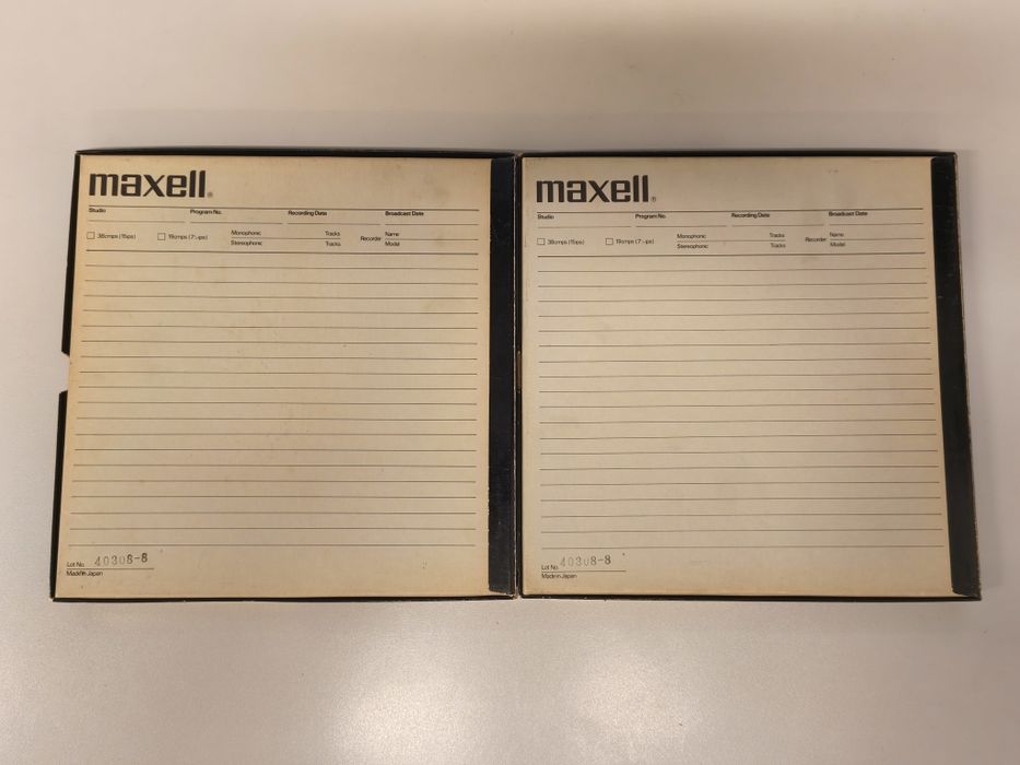 Р-в ! Катушка Maxell 26,5 см UD-XL 35-180B ! Алюміній з плівкою ! Япон