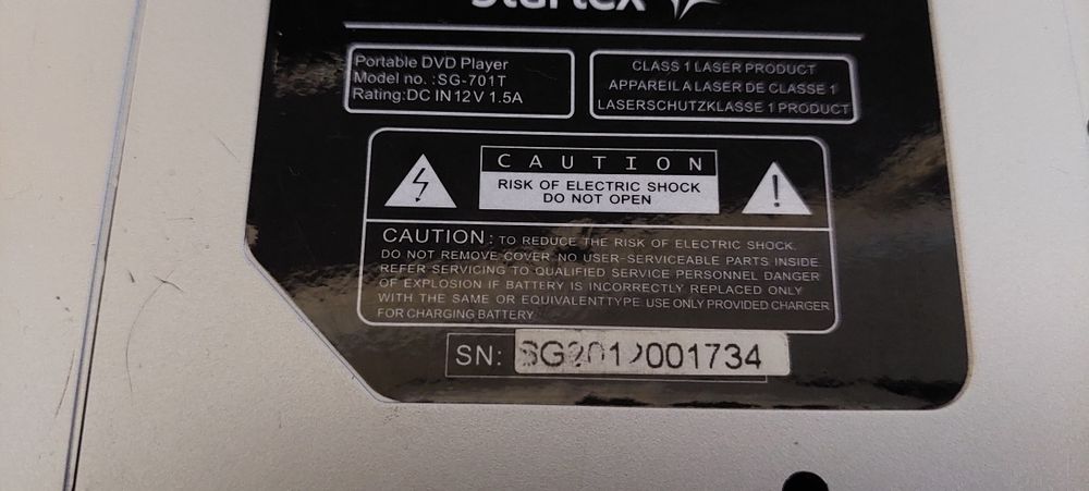 DVD Startex відеопрогравач