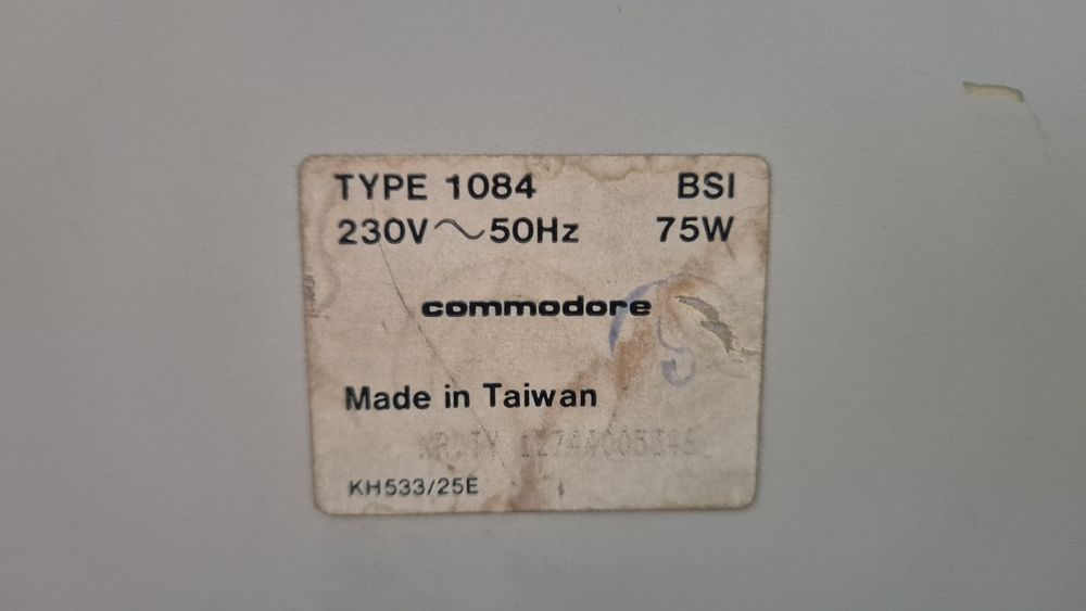 Monitor Commodore 1084