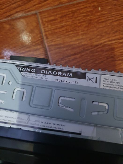 Rádio auto com bluetooth auto