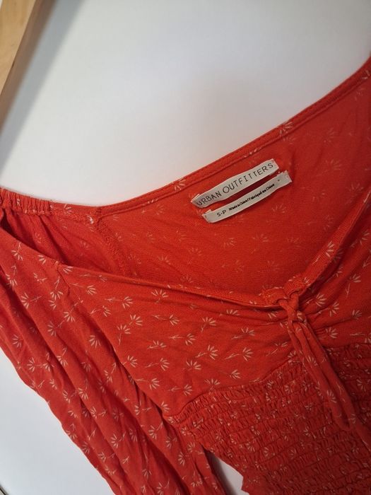 Urban Outfitters koralowa bluzka damska S