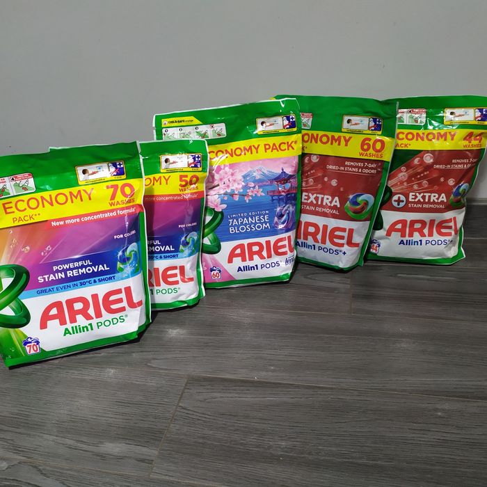Коколіно побутова хімія фініш finish Persil Ariel Vizir