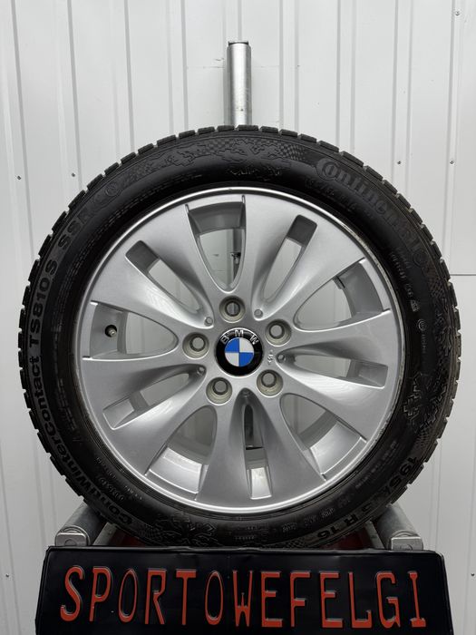 Alufelgi KOMPLET 16 cali 5x120 BMW E87 E81 BMW 1  E60 E61 E46 E90 E91 E92 F30 F31 E60 Opony Montaż wyważenie Test Drogowy