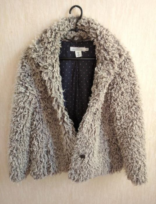 H&M полушубок штучне хутро