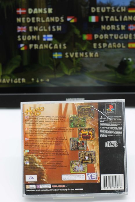 Gra Hugo: Frog Fighter PS1 – Komplet