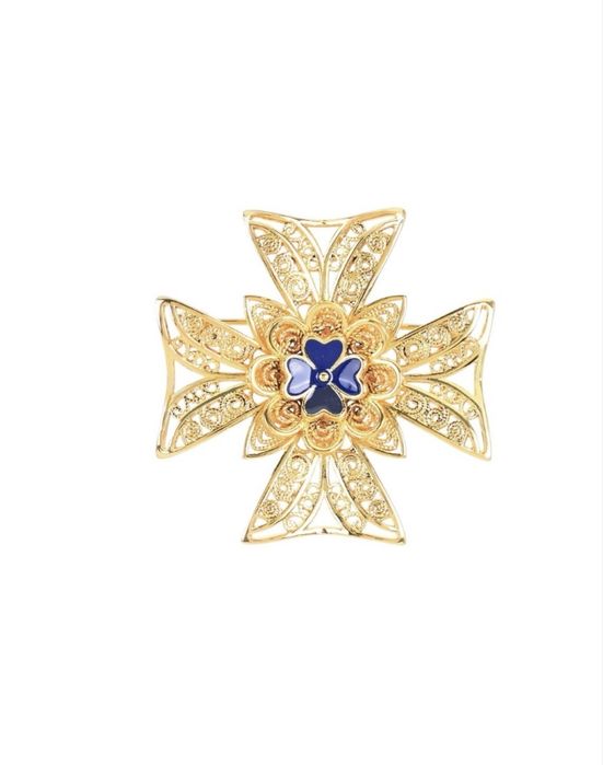 Alfinete Cruz de Malta