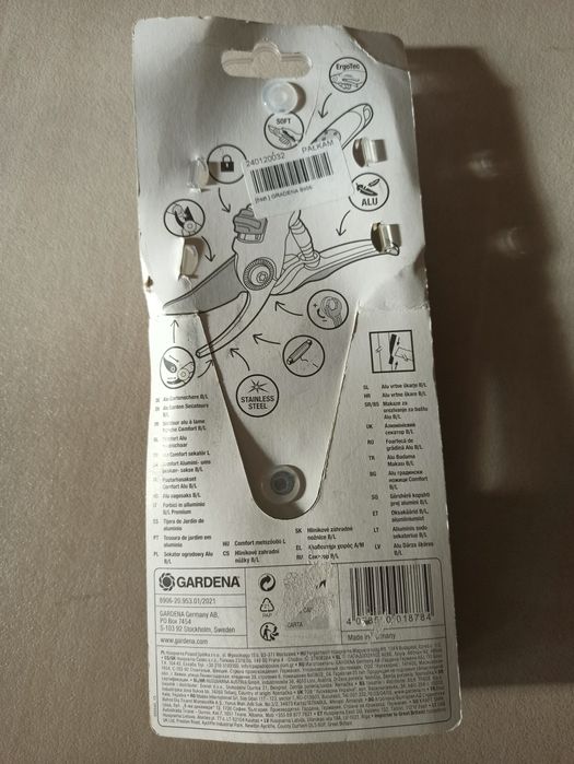 Sekator Gardena 8906. Nowy, made in Germany.
