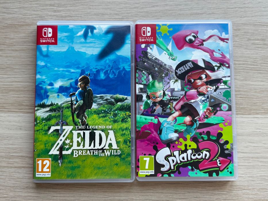 Nintendo Switch + Повний комплект + 2 гри в подарунок