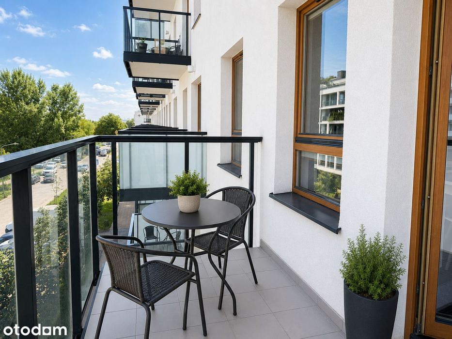 50 Starowiejska. Dwie sypialnie, salon z aneksem, garaż, balkon, ogród
