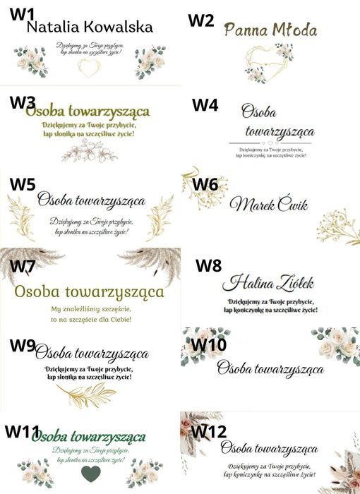 Winietka 2w1 kluczyk złoty