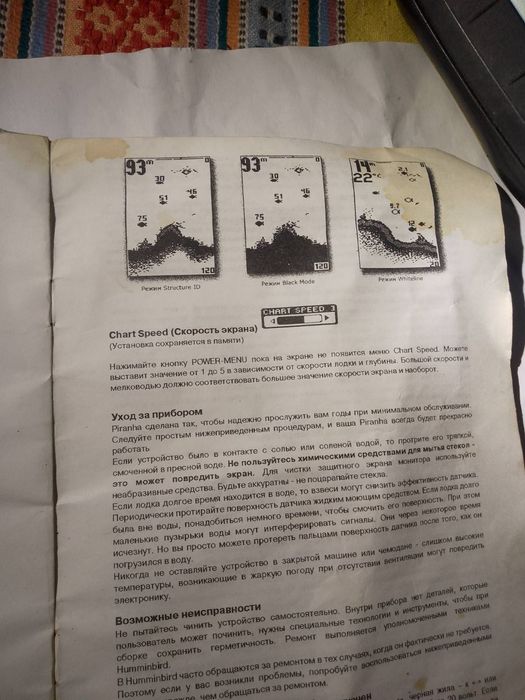 Piranha max 15 Ехолот