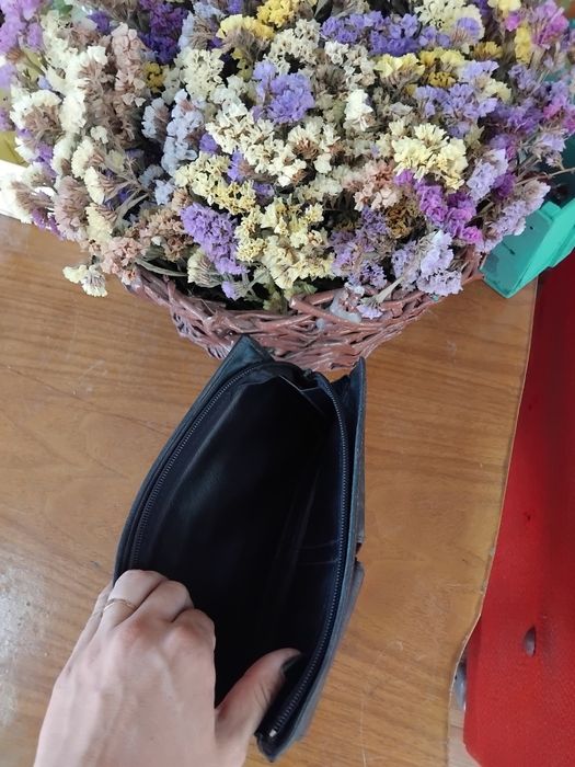 Барсетка шкіряна чоловіча