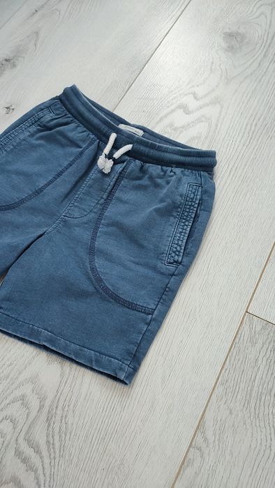 Dzianinowe granatowe szorty chłopięce Reserved 104