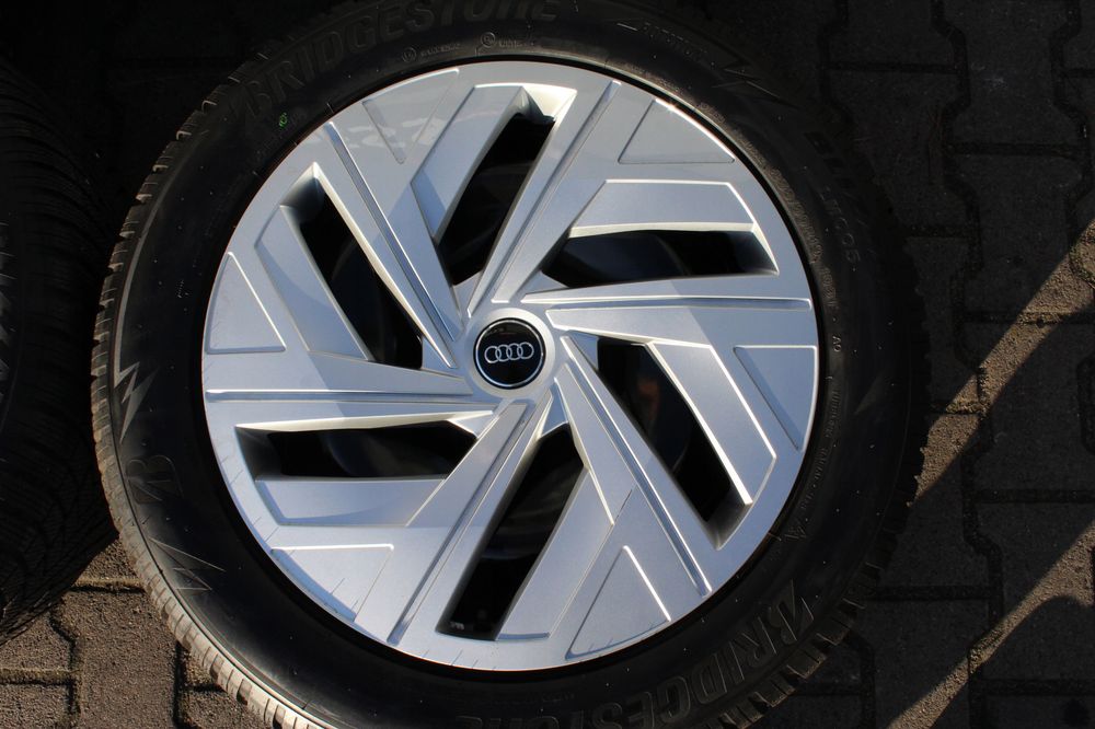 audi q4 19cali 5x112 et45 zima 235/55r19 255/50r19 8mm 23r jak nowe