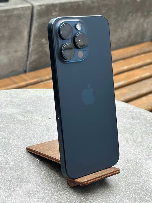 iPhone 15 Pro Max 256Gb Blue з фіз сім Обмін Гарантія Кредит Сервіс ОЛХ Доставка (ми з Житомира)