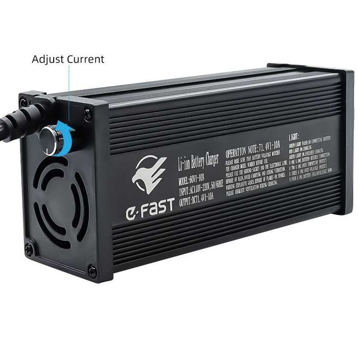 Carregadores Baterias 12V, 24v, 36v e 48v