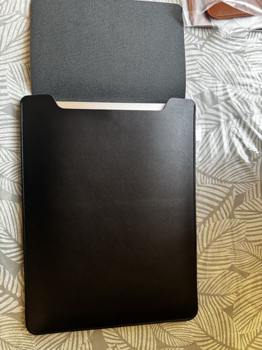 Чехол для ноутбука экокожа 14-16 дюймов macbook air/pro