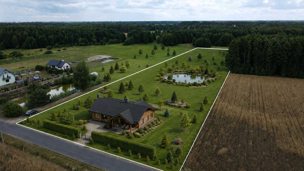 Działka budowlana rolna rekreacyjna 1,37ha Kodeń Biała Podlaska