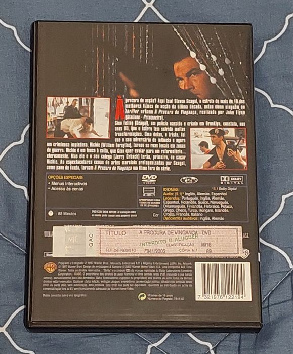 À Procura de Vingança (DVD) Steven Seagal