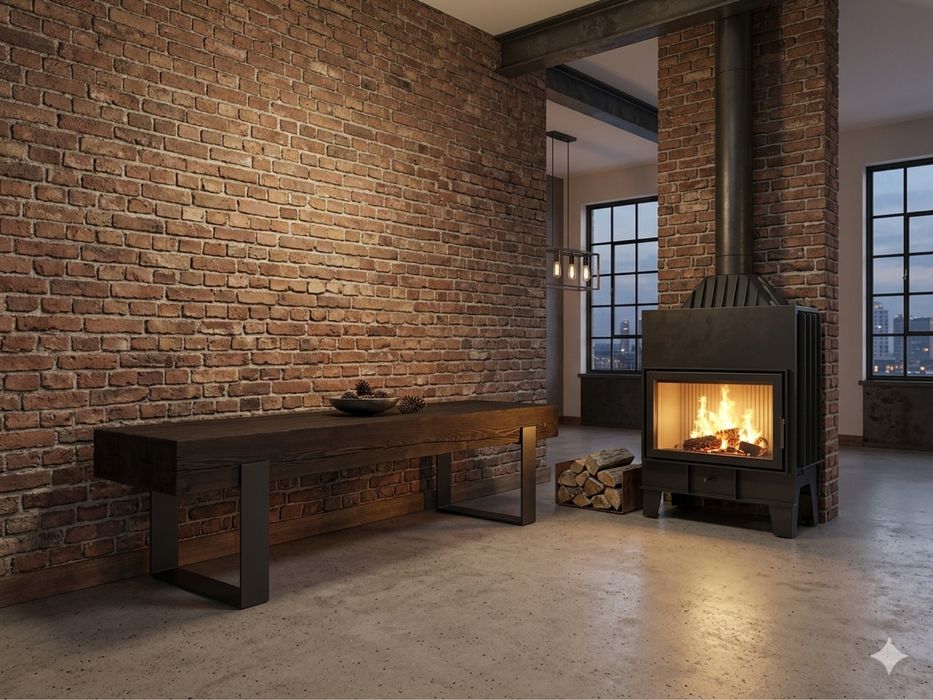 Консольний стіл тумба під телевізор у стилі Loft