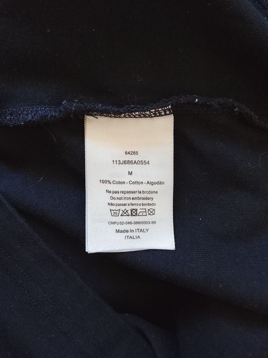 Dior Floral Embroidery T-Shirt