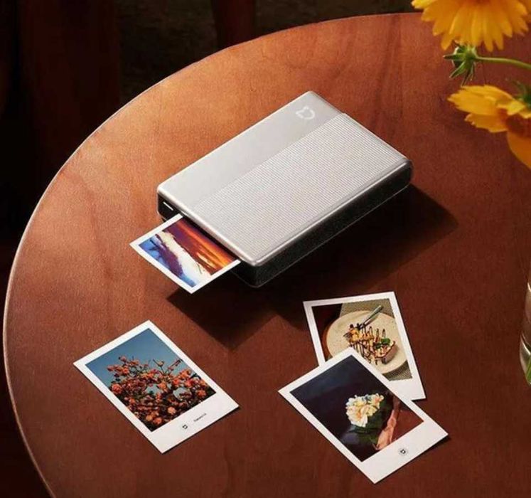 Мобільний принтер Xiaomi Mi Photo Printer 1S Set Silver