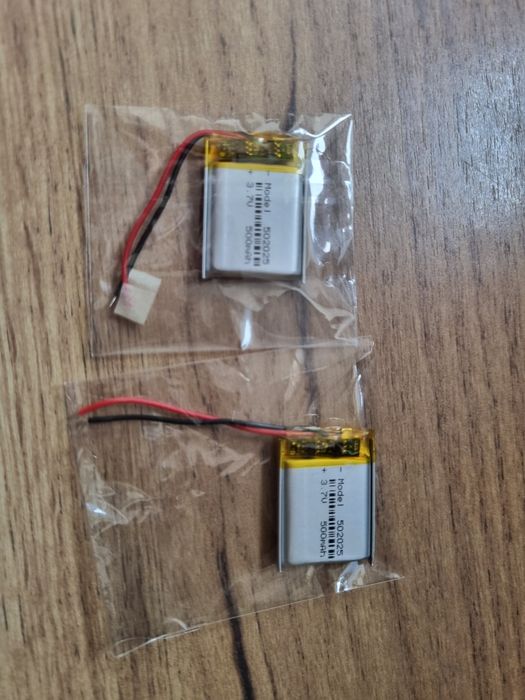 Akumulatorki 3.7V 550 mAh NOWE