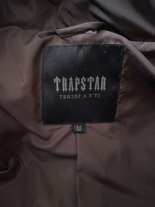 Trapstar Irongate Hooded Puffer Jacket Brown 8 000 грн. Пуховики та
