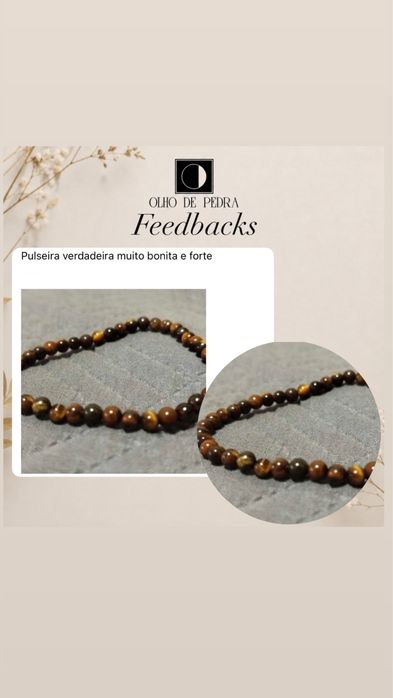 Kit pulseira cristais