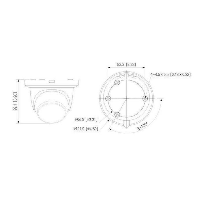 Kamera IP DAHUA 6Mpx Kolor w nocy Mikrofon AI IPC-HDW2649TM-S-IL