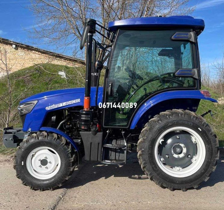 Трактор Файтер T-404CRD Реверс Дводиск зчеп Колеса на 28 Рівна підлога