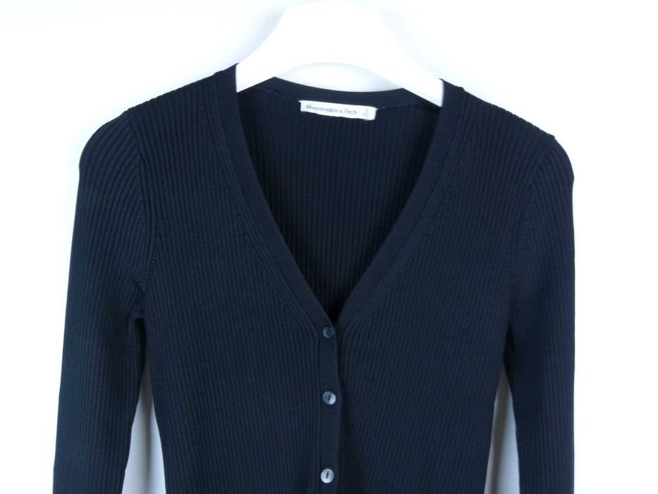 Abercrombie & Fitch cienki rozpinany sweterek / S