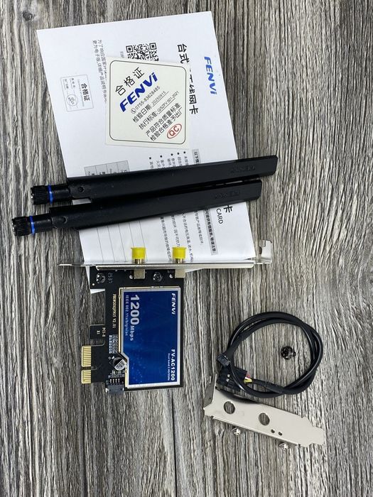 Мережева карта Fenvi FV-AC1200 PCI-E WiFi 2.4Ghz/5Ghz + Bluetooth 4.0