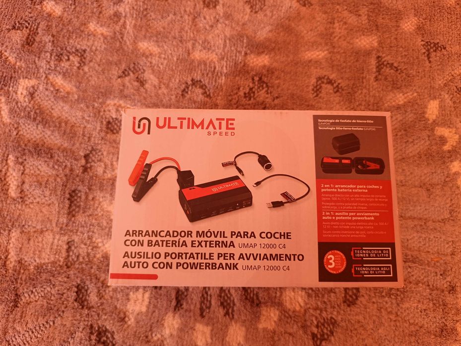 Booster Arranque Baterias ULTIMATE SPEED UMAP 12000 C4