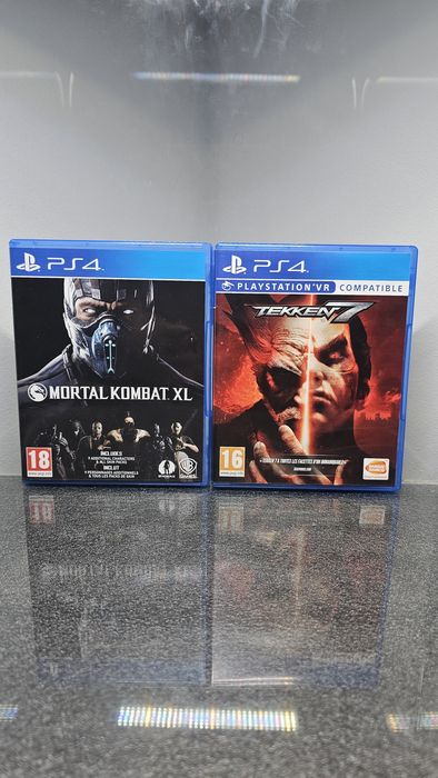 2X Mortal Kombat XL + Tekken 7 Tekken VII PS4 PlayStation 4