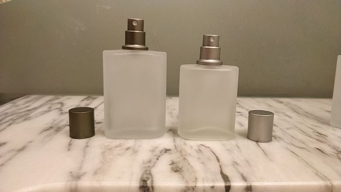 Garrafa de perfume para viagem estilo Acqua di Gio - 30ml e 50ml
