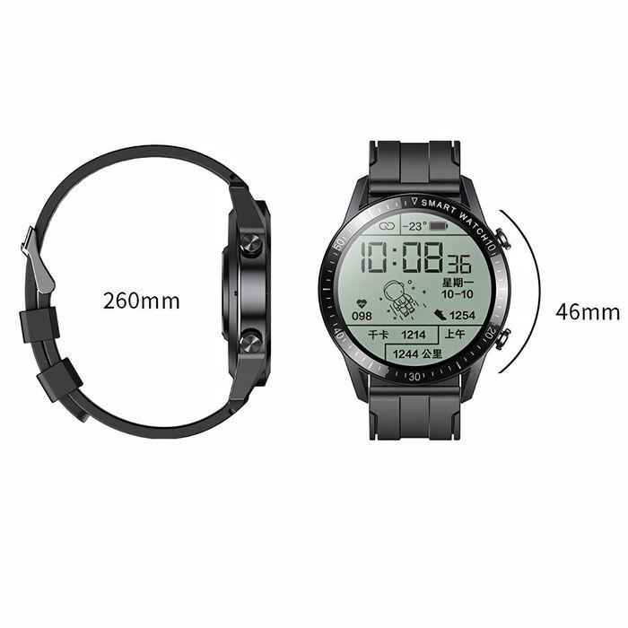 Zegarek Smartwatch Męski TechPro E743