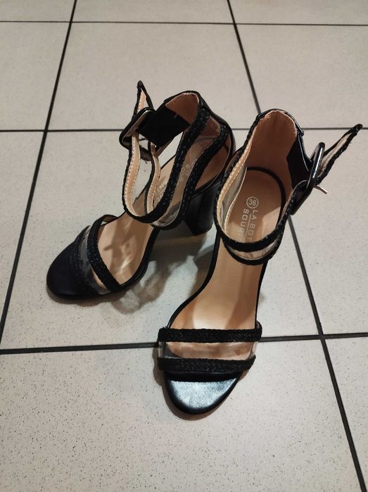 Buty na słupku sandały damskie
