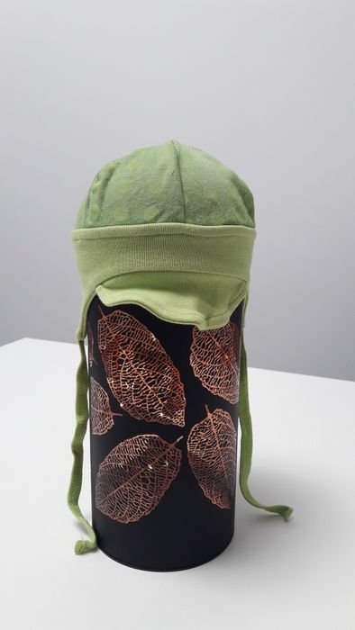 Czapeczka wiosenna wiosna bawełniana czapka wiązana 38