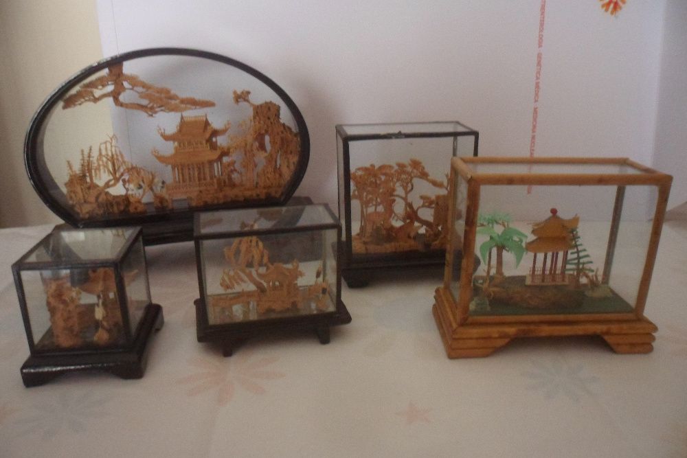 Vários Pagodes Chineses