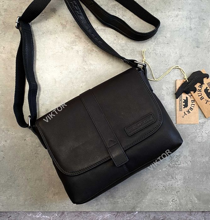 Кожаная сумка Hill Burry 3094. Германия. Натуральна шкіра