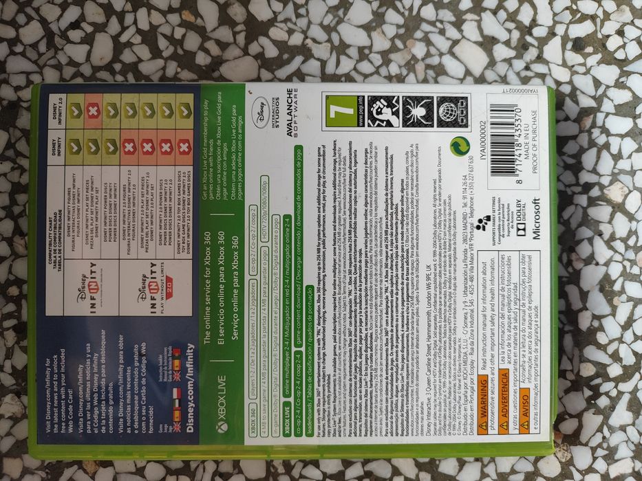Disney Infinity 2.0 PL Xbox 360