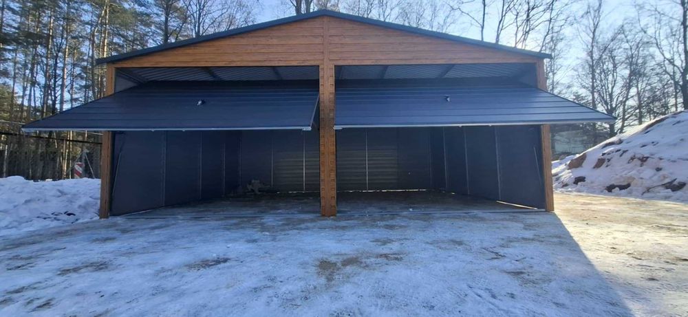 Garaż blaszany blaszak wiata schowek magazyn 6x6 6x5 4x6