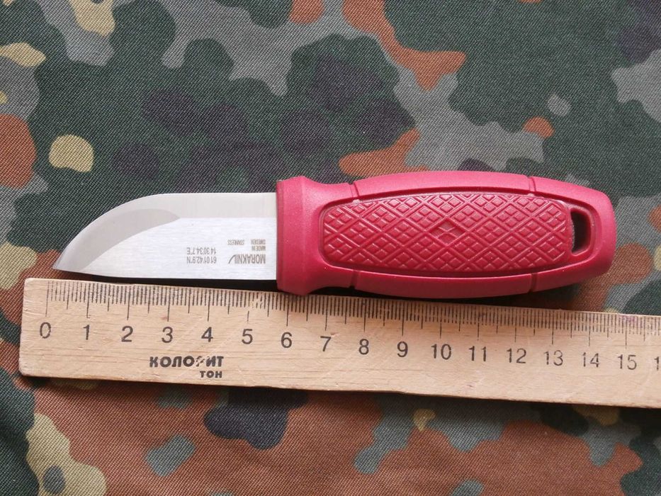 Ніж туристичний Morakniv Eldris mini 14.3см для грибів,рибалки в чехлі